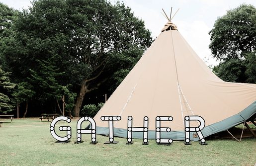 Gather tipi
